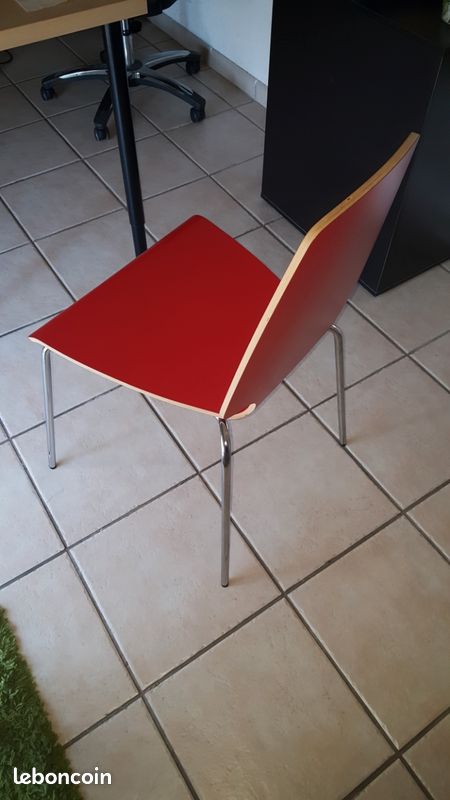 Chaises VILMAR rouges - IKEA (image 2)