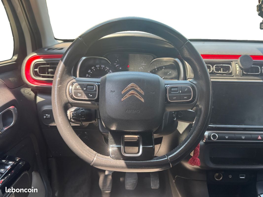 CITROEN C3 III 1.6 BLUE HDI 75 FEEL 75Ch Apple carplay Régulateur de vitesse Garantie 12 mois (image 13)