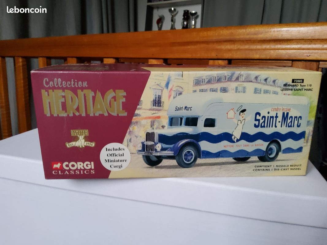 1:50 CORGI N° EX72009  COLLECTION HERITAGE  BERNARD TYPE 110