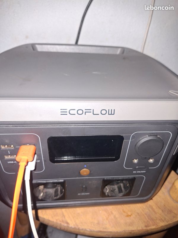 Groupe électrogène EcoFlow ZMR600-JP Gris D'occasion - Camping Et Extérieur