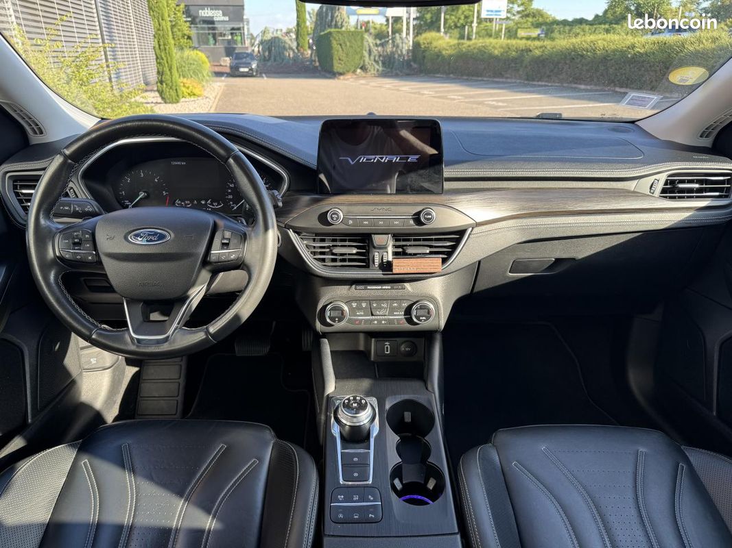 Ford focus sw - vignale 2.0 eco blue 150ch - affichage tete haute - sieges chauffants - regulateur de vitesse (image 13)