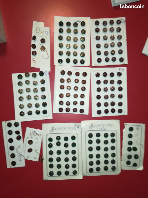Boutons anciens 19e (image 8)