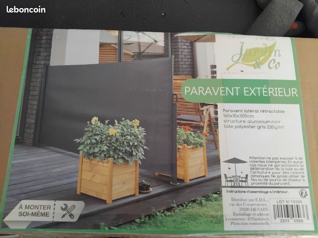 Paravent extérieur rétractable (image 2)