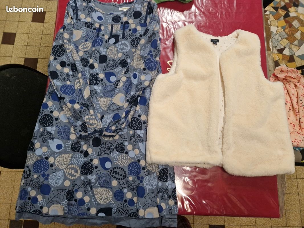 Ensemble robe gilet 12 ans VERBAUDET (image 1)