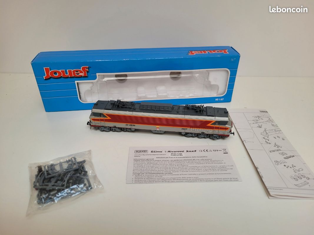 Locomotive électrique Jouef HO 843300 – CC 6539 SNCF – Maurienne – En Boîte