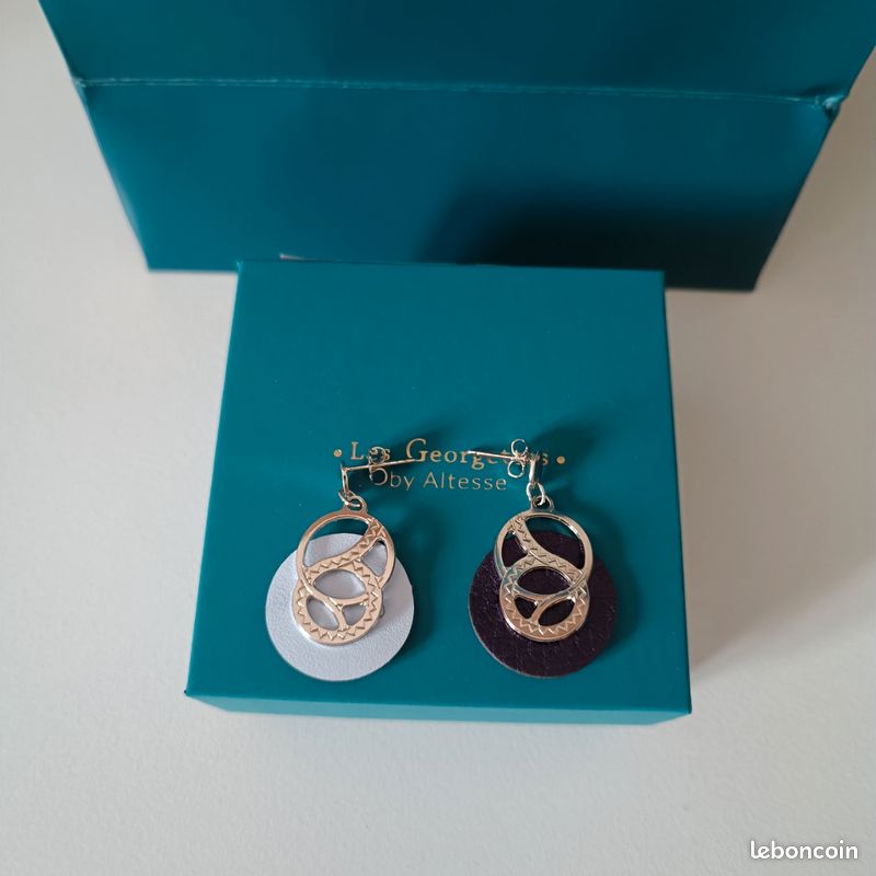Boucles d'oreilles Les Georgettes neuves (image 4)