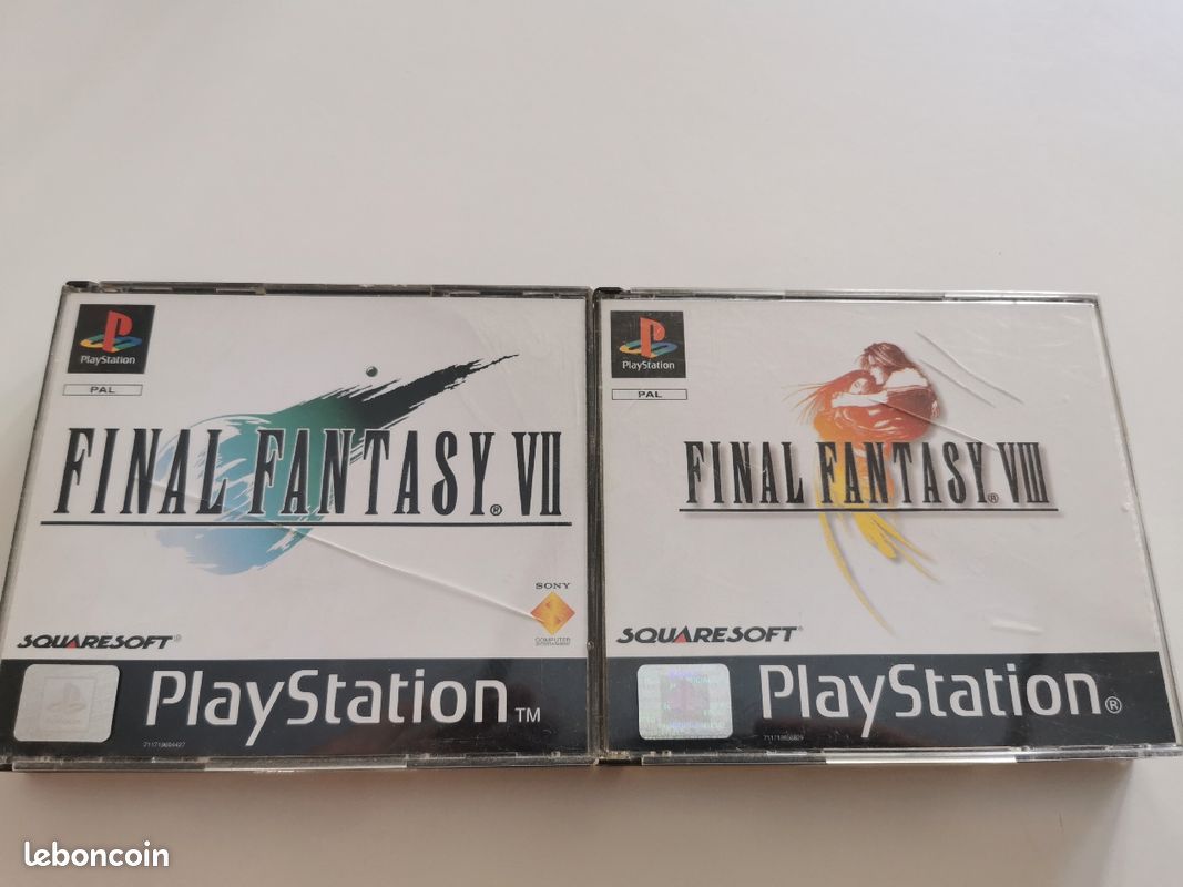 Final fantasy VII et VIII (image 1)