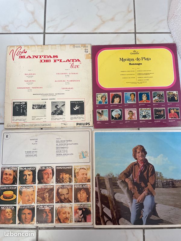 Lot 5 vinyles Manitas de Plata (image 3)