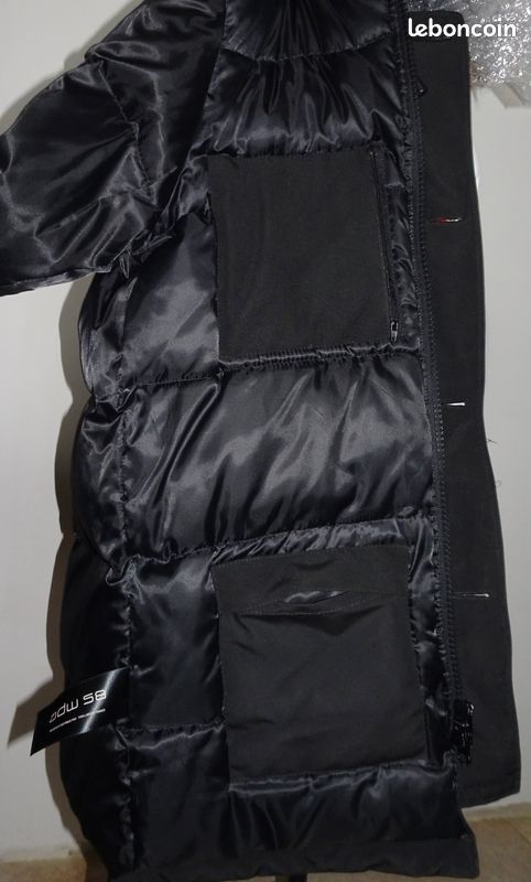 Doudoune Anorak Noire L ANDERWOOD Homme, Taille L, Très Bon état