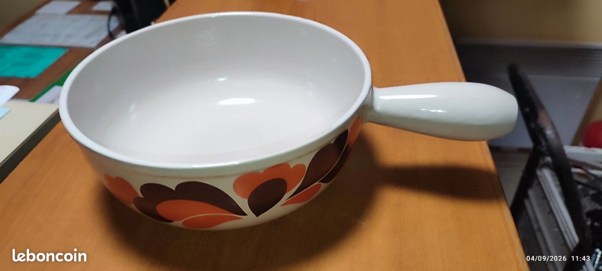 Lot de 2 caquelons Le Creuset vintage années 70 (image 9)