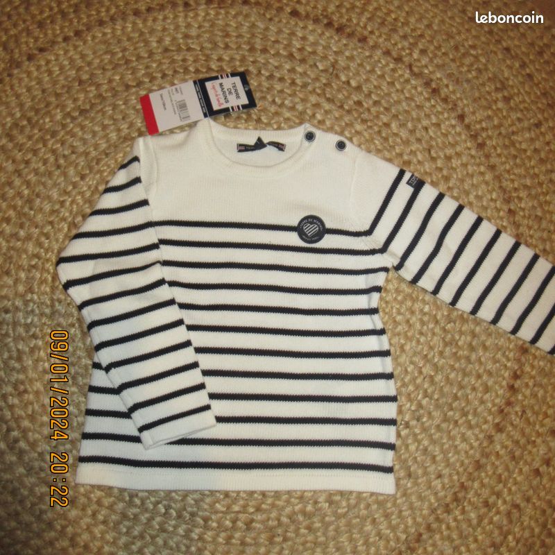 Pull enfant Terre de Marins (image 1)