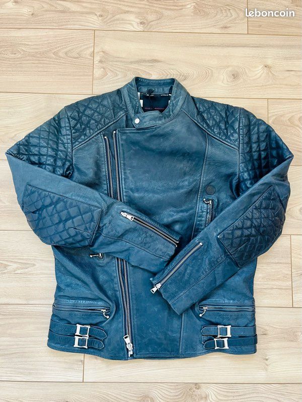 Veste perfecto cuir moto Deus Ex Machina – Style Café racer