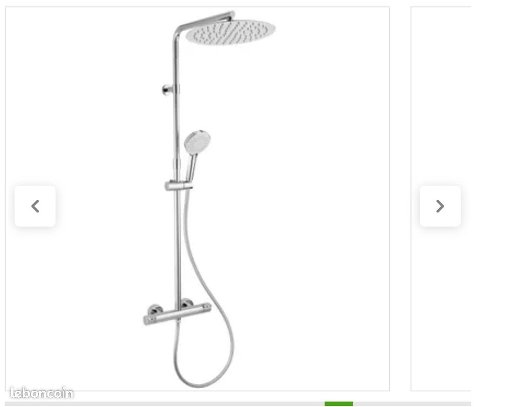 Colonne de douche Sensea Icône chrome thermostatique neuf (image 3)