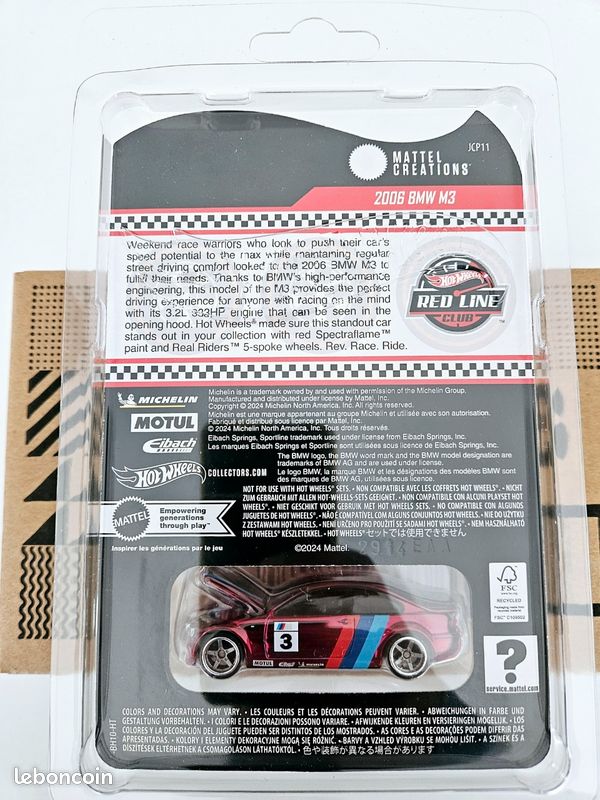 Hot Wheels RLC 2006 BMW M3 - Collection