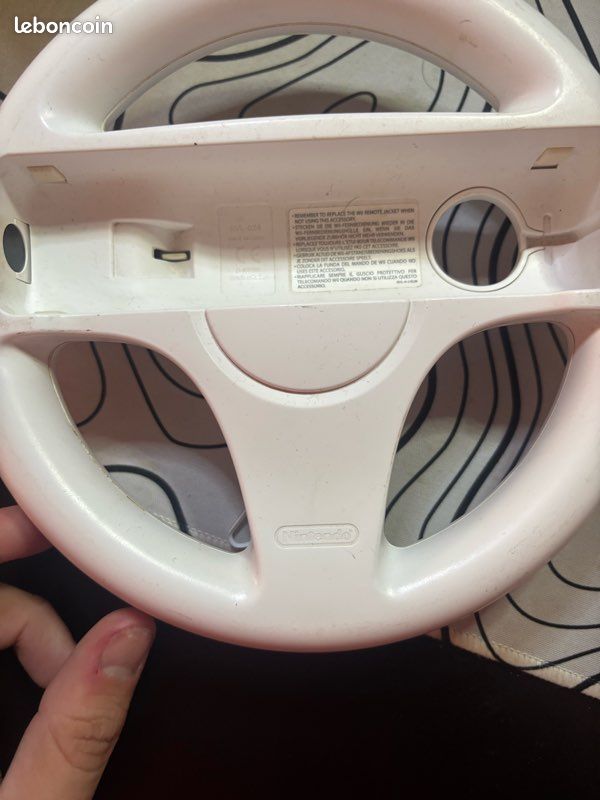 Pack Mario Kart Wii Avec Volant + Manette Sans Fil - Occasion En état De Marche - Pour Wii Et Wii U