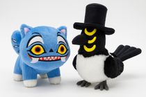 Peluche Tigre Violet Kpop Demon Hunters – Raton Laveur Mignon Original – Cadeau Enfant E18
