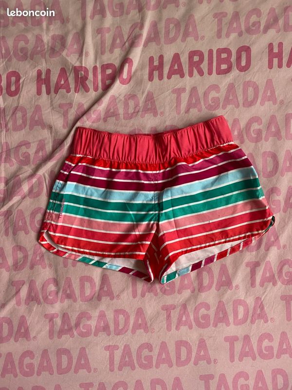 Short t shirt maillot de bain fille ans Vêtements