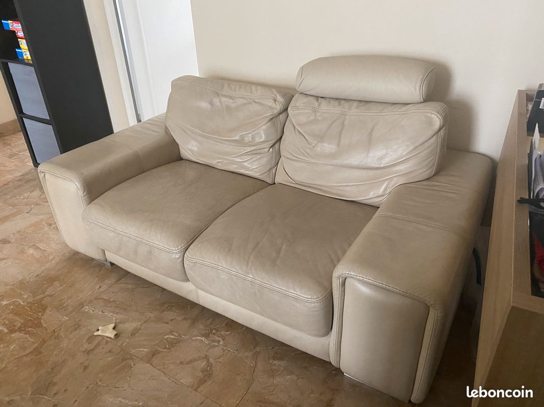 Canape gautier cuir (image 1)