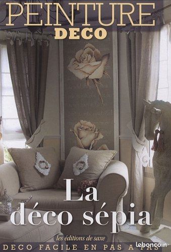 Livre Peinture Déco la déco sépia pas à pas facile (image 1)