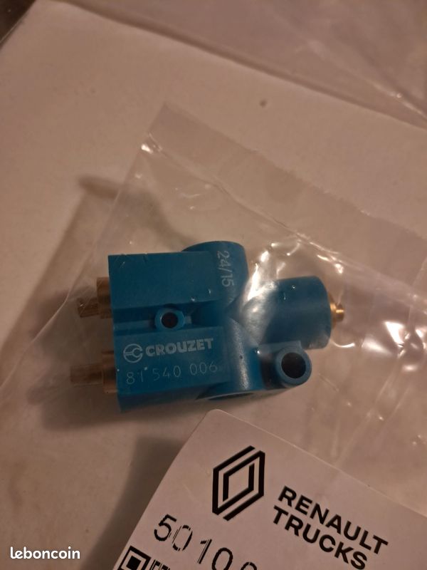 Valve D'arrêt Bleue CP Paintball Avec Rail - Occasion, Compatible Paintball
