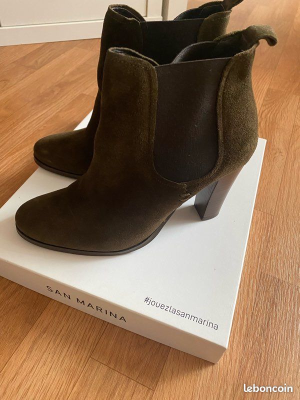 Bottines San Marina Kaki pointure 37 (image 6)