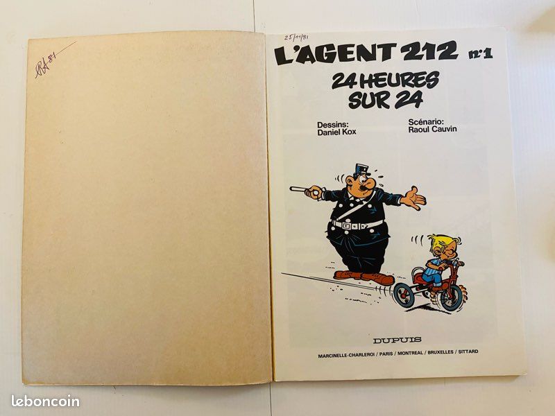 BD Lot de 2 Agent 212 - Tomes 1 & 2 - EO (image 6)