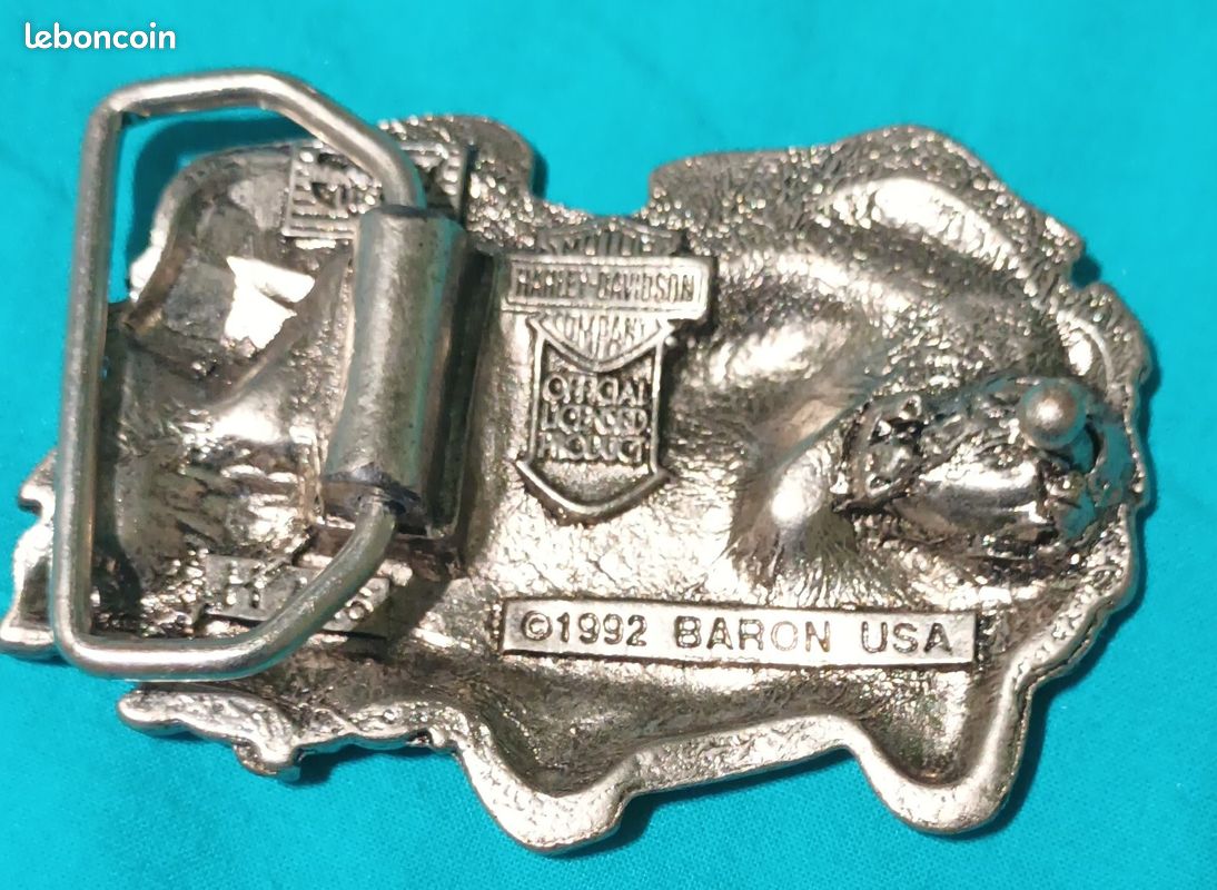 Boucle de ceinture vintage Jarvis Middletown Conn États-Unis d'Amérique