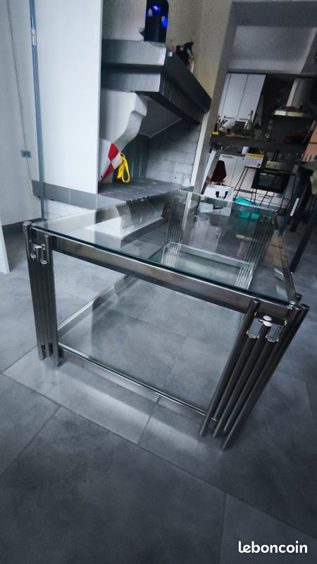 Table basse en verre (image 4)