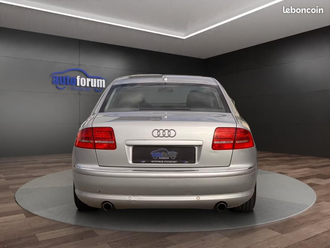 Audi A8 4.2 V8 FSi Quattro 349ch - Navi Bi-xénon Cuir Carnet entretien (image 6)