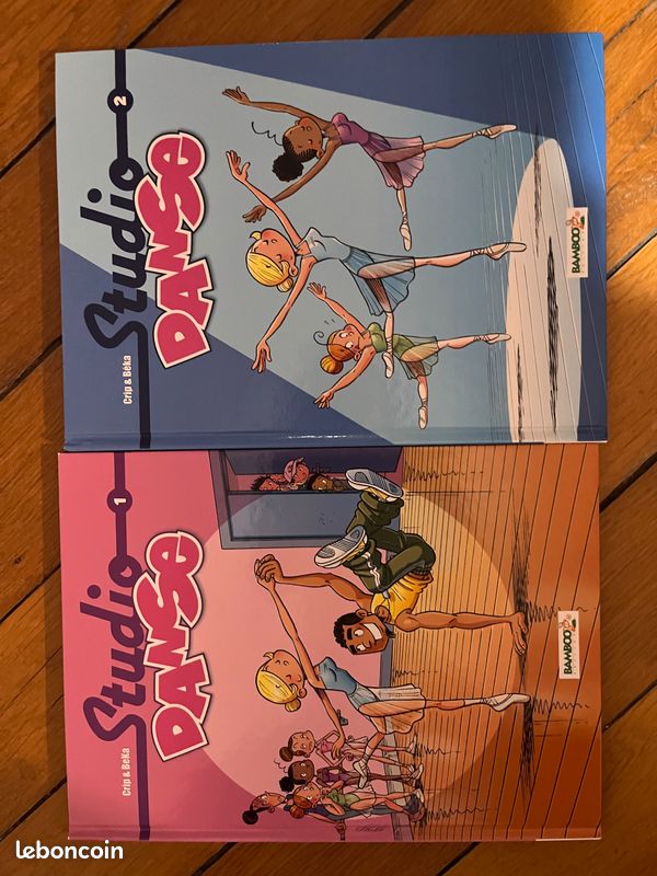 BD studio danse tome 1 et 2 (image 1)