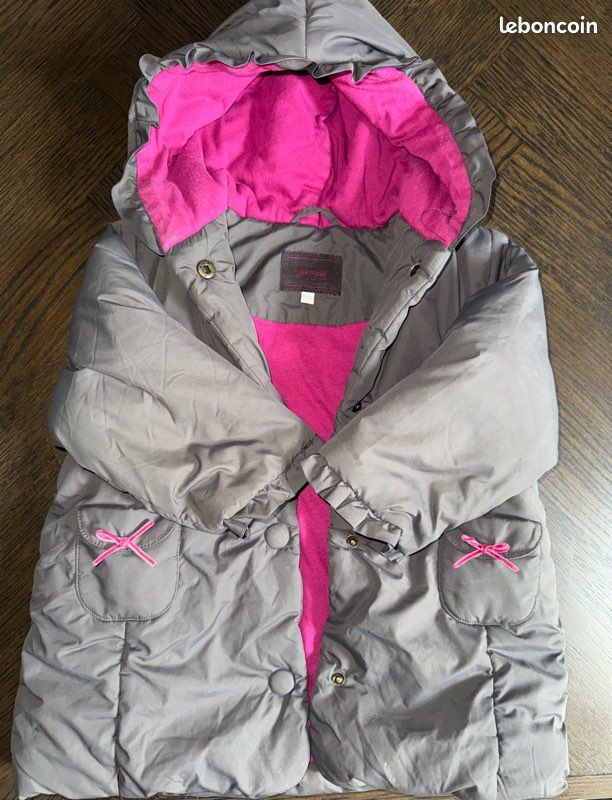 Manteau fille Jacadi. 23 mois (image 2)
