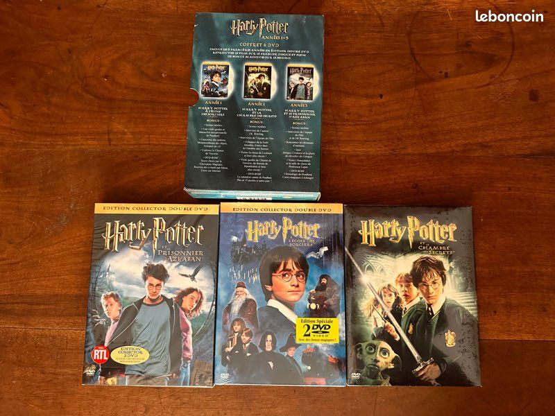 Coffret 6 DVD Harry Potter (image 2)