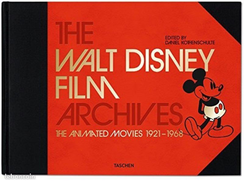 Walt Disney Film : Les films d'animation 1921-1968 (Éditions reliées Taschen le grand livre ve (image 1)