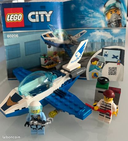 Lego Minifigures Lego City Sky Police Jet Patrol 60206 Lego City