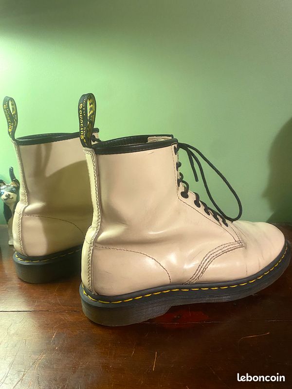 Dr. Martens 1460 crème – Pointure 44 – 8 trous (image 5)