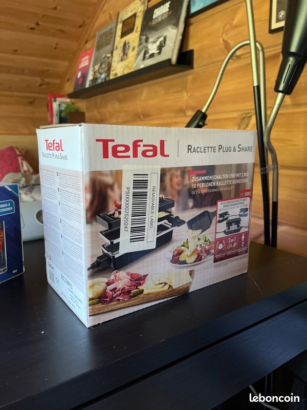 Machine à raclette 2 personnes tefal (image 1)