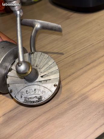 Moulinet De Pêche Ancien Doperr - Made In France, Modèle Déposé - Rare