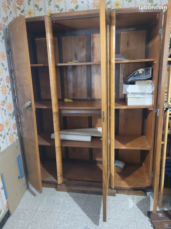 Armoire années 50 à restaurer (image 5)