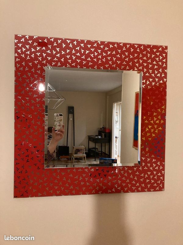 Miroir DEKNUDT ROUGE (image 2)