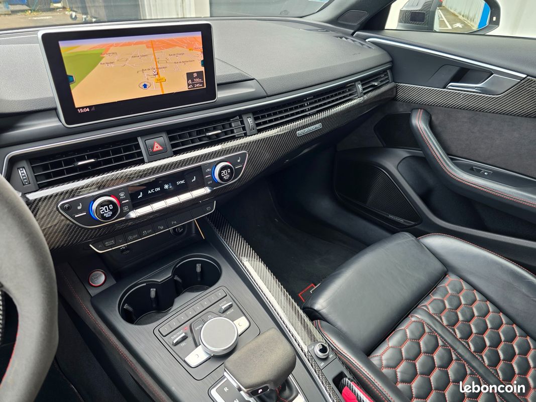 Audi rs4 avant 2.9 v6 tfsi 450ch quattro carbone/b.o/camera 360/tete haute/kit maxton/immat fr pas de malus (image 26)