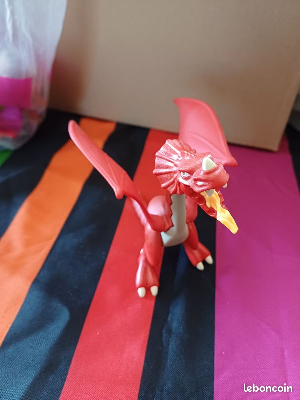 Playmobil: pieces : fees princesse dragon rouge (image 2)