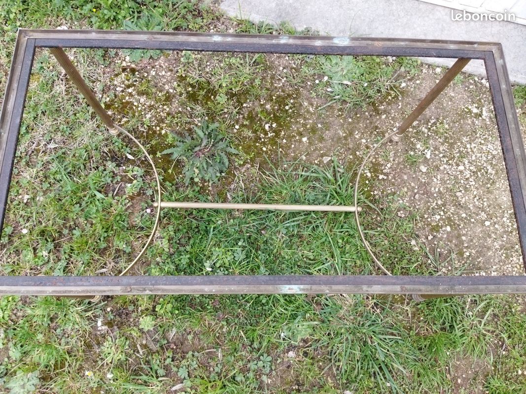 Cadre de table basse en laiton (image 10)