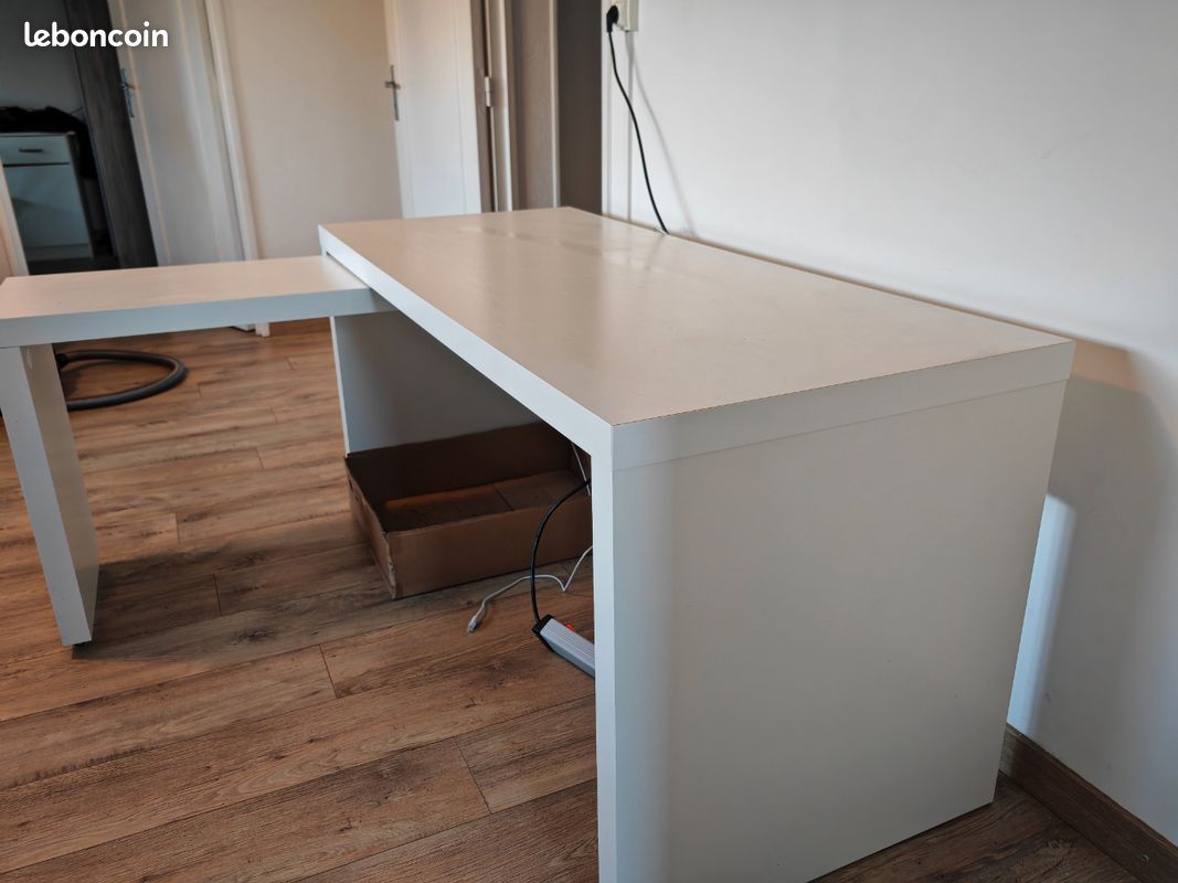 Bureau coulissant MALM IKEA (image 2)