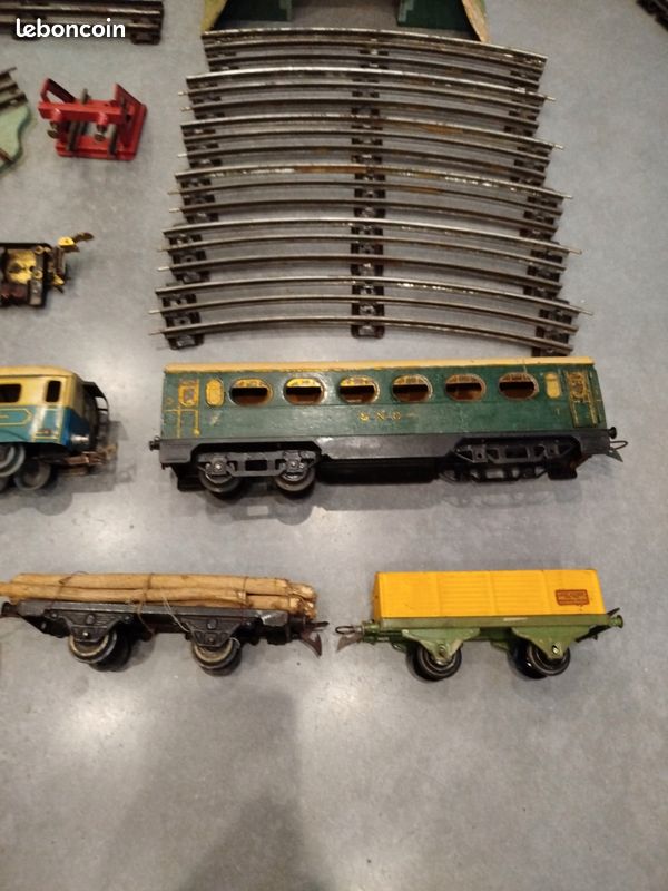 Gros Lot Pièces Détachées Pour Trains JEP & Hornby – Années 1950, Occasion