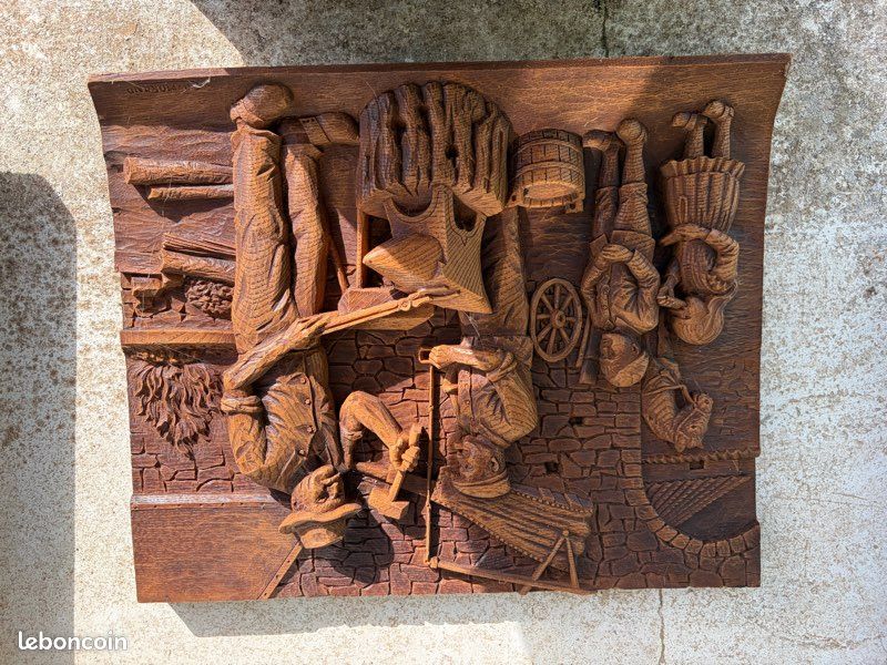 Lot de plusieurs tableaux en bois (image 4)