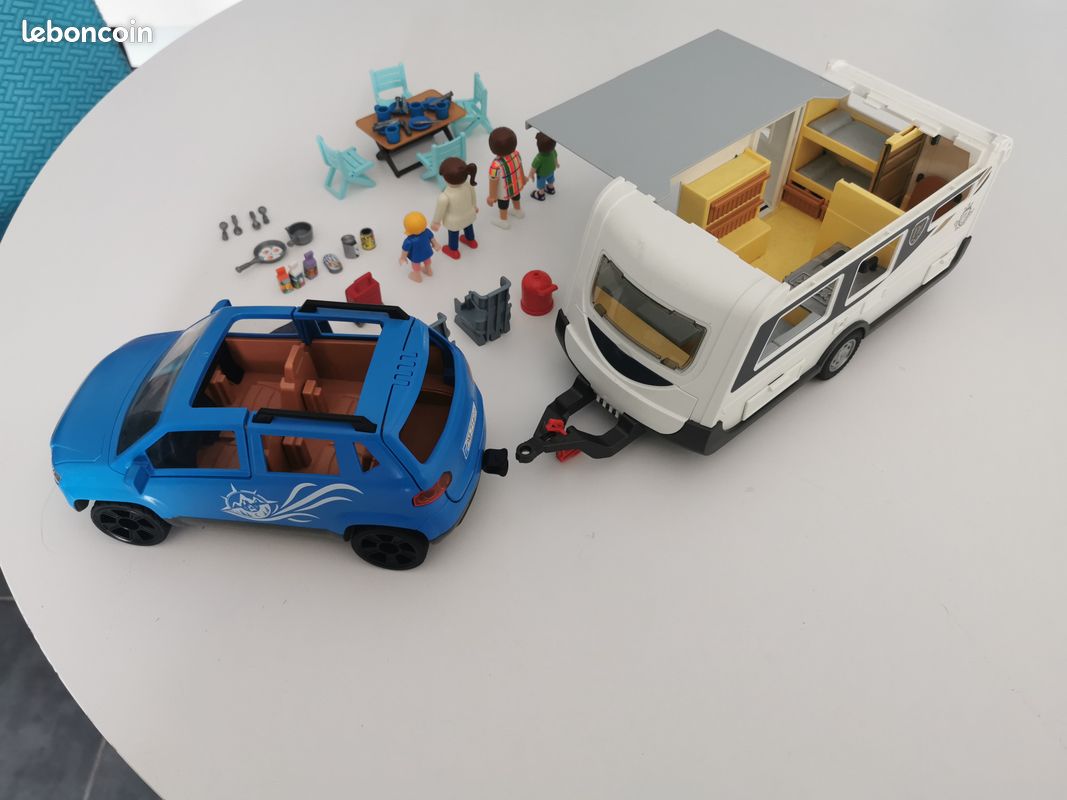 Playmobil voiture+ caravane et camping car (image 2)