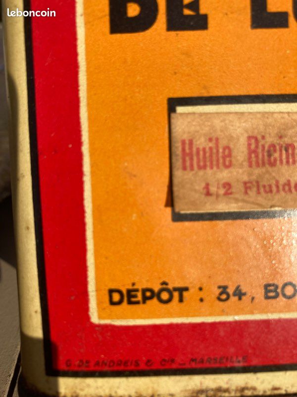 Plaque publicitaire année 1930 d’époque (image 5)