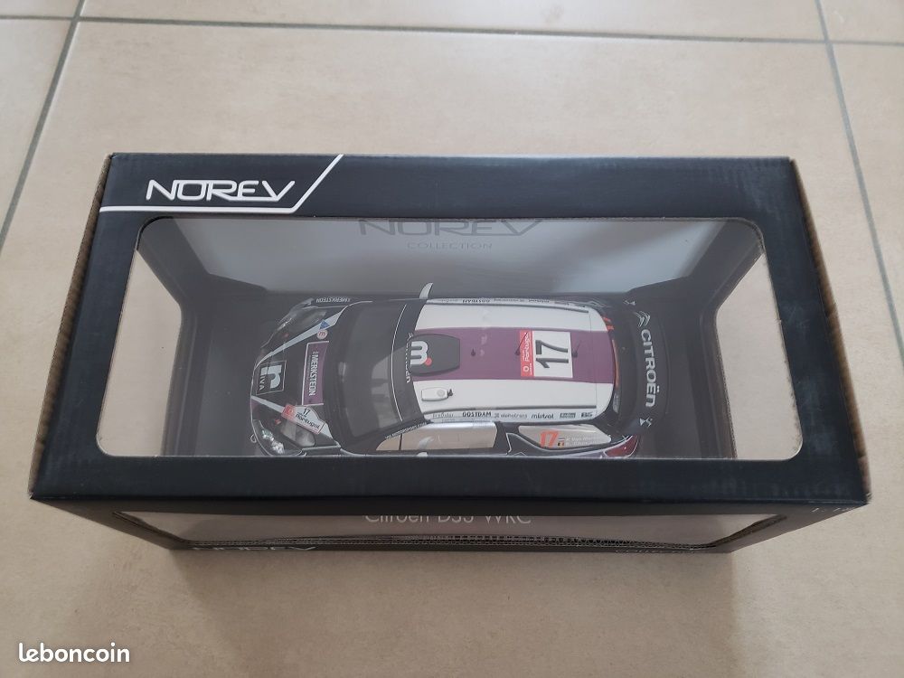 Norev 1/18 Citroën DS3 WRC Rallye Portugal 2012 - Miniature De Collection