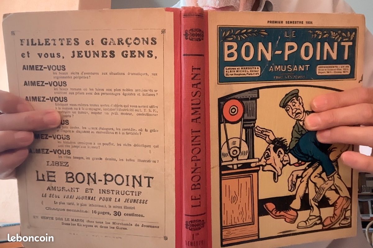 Le Bon-Point Amusant - Album 1er semestre 1924 (image 2)
