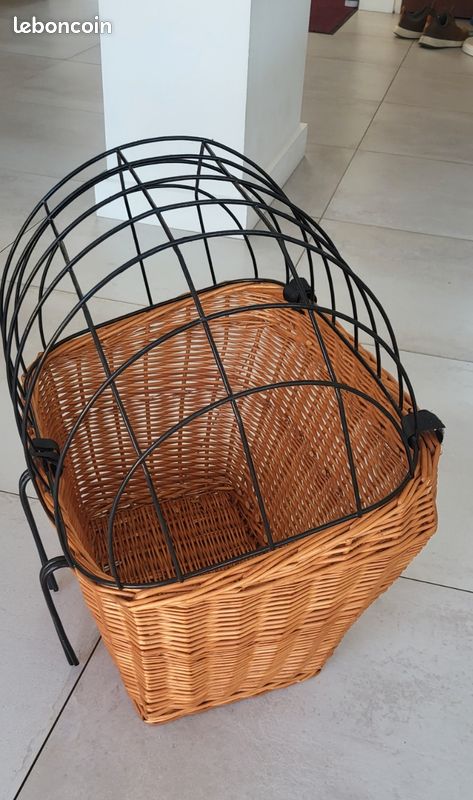 Panier à Vélo En Osier Jatour – Guidon, 35x25x23 Cm, Naturel, Sangle En Cuir, Pour Femme, Beach Cruiser, Scooter